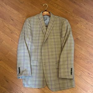 Lightweight plaid sportcoat